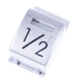 Button - C00329313 481241029423 Button Half Load Graph print [Whirlpool Indesit]